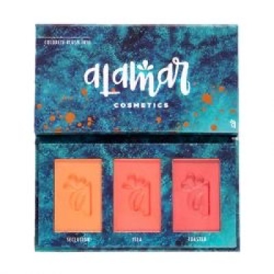 ALAMAR COSMETICS  Colorete Blush Trio  (wc5h)