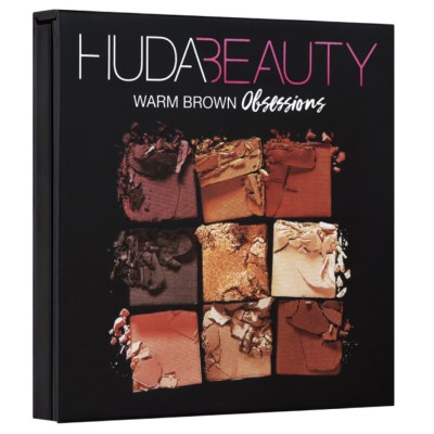 huda beauty warm brown obsessions palette (wc5h)