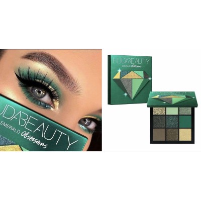 huda beauty emerald obsessions palette (wc5h)