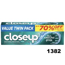 CLOSE UP (SOOTHING MENTHOL 2X 191g