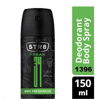 STR8 FREAK DEDORANT BODY SPRAY